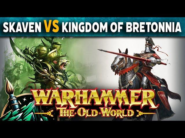 Skaven vs Kingdom of Bretonnia Warhammer The old World Battle Report