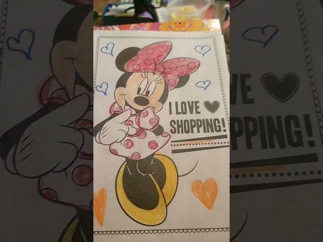 Minnie mouse #coloring