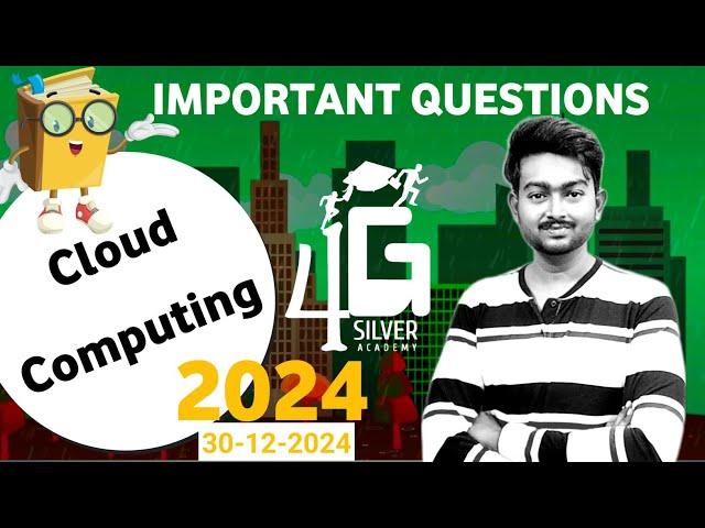 Cloud computing important questions | CCS335 | Anna University Exam | 30th December 2024