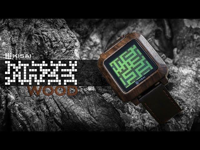 Unique Wood Watch: Kisai Maze Wood from Tokyoflash Japan