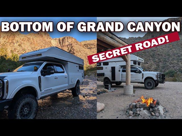 Secret Road to the Bottom of the Grand Canyon: Camping Where Few Ever Go