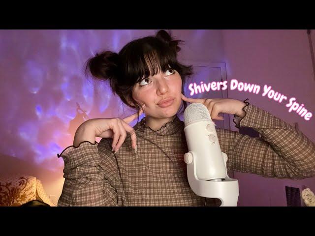 ASMR | 50 Minutes Of Giving You The Shiveries (Fast Mic Triggers, Whispers, Mouth Sounds, & More!)