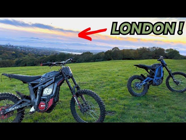 We RODE our 72v SURRON + TALARIA to LONDON! 