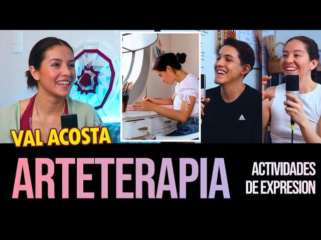 E26. ARTETERAPIA. Expresión, liberación y creatividad | Mandala Conciencia Podcast con Val Acosta