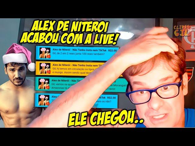 ALEX DE NITEROI ACABOU COM A LIVE! FERNANDO GIL FICOU MUITO IRRITADO!