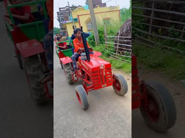 Homemade Mini Mahindra Tractor #shorts