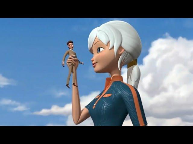 Ginormica grabs Derek (Part 3) [from Monsters vs Aliens (TV Series)] {Giantess}