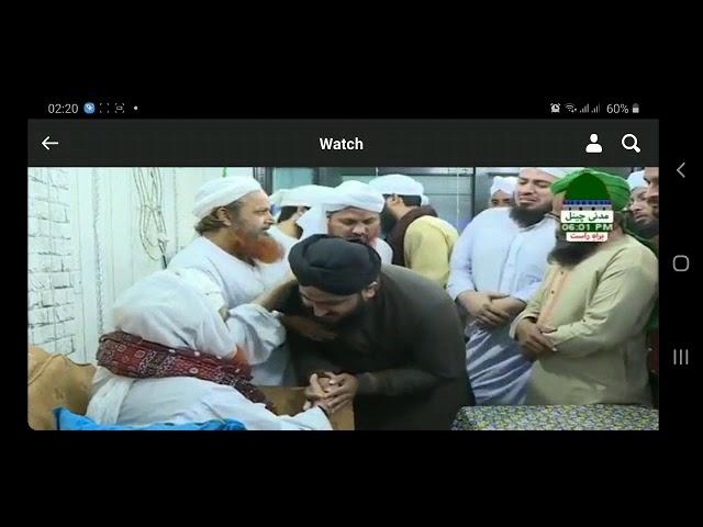 Allama Talha Haidri Ki Ameer e dawat e islami se mulaquat