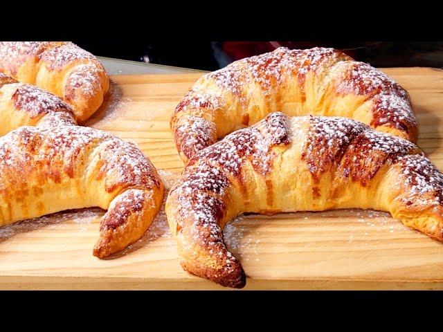 ‼️CROISSANTS WITH ONLY 2 INGREDIENTS IN 2 STEPS‼️ TENDER AND DELICIOUS IN 15 MINUTES PRODUCT FROM...
