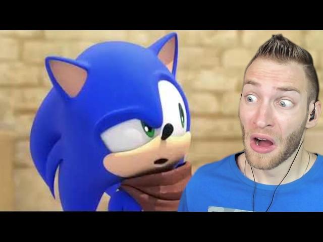 I DIDN'T EXPECT THIS!! Reacting to "Sonic Boom Out of Context" by mistatipsta