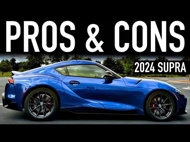 Pros & Cons of the 2024 Toyota Supra 3.0 Premium