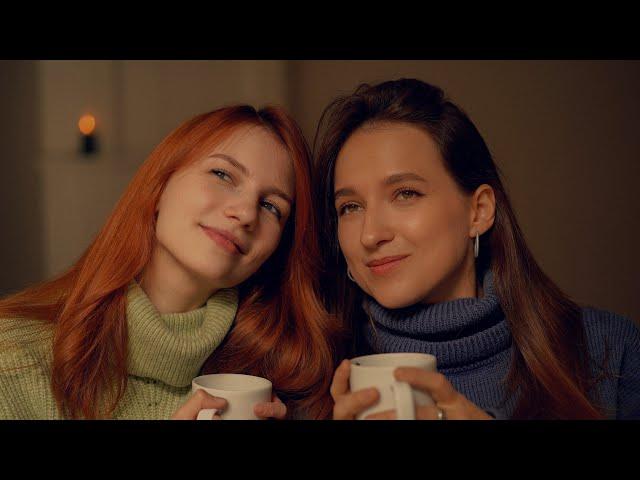 Маша Матвейчук и Оля Сычева - Давай о хорошем? (стихотворение Элины Смирновой, музыка Мадины)