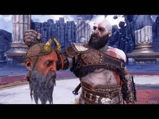 God of War Ragnarok Valhalla All Cutscenes (Game Movie) PS5 4K