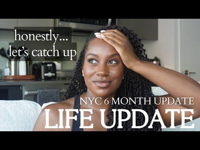 LIFE UPDATE | living in NYC for 6 months, money mindset, new goals, where did June go?!