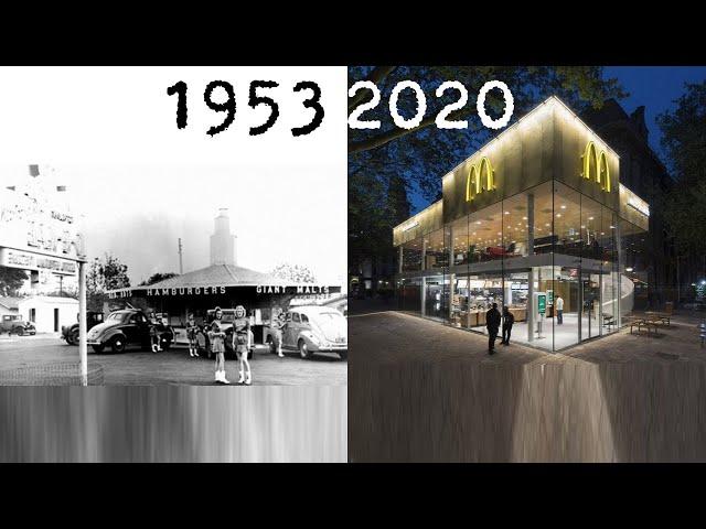 Evolution of McDonald's 1953 - 2024