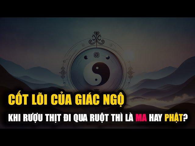 Cốt lõi của sự Giác Ngộ - Khi đã Giác Ngộ làm sao để không thoái chuyển - Vạn vật giác ngộ