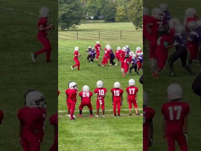 3rd Grade Kappa vs Kalamazoo 2022 Roman Duckett QB 12