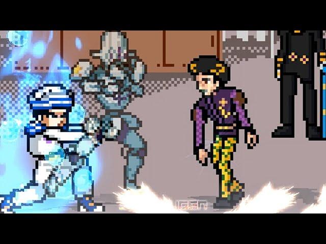 Josuke Higashikata Part 8 vs Tooru | Jojo's Bizarre Adventure