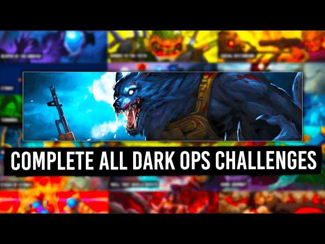 How To Complete ALL DARK OPS Challenges In B06 Zombies EASY GUIDE