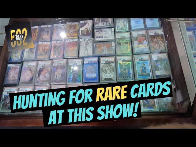 Hunting RARE Sports Cards At This Show!!!