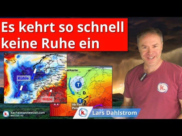 Nichts mit Frühsommerruhe: Gewitter, Regenfälle, Kaltluft und neue VB-Tief-Optionen