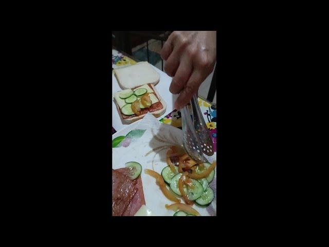 Making Special Club House Sandwich For Meryenda