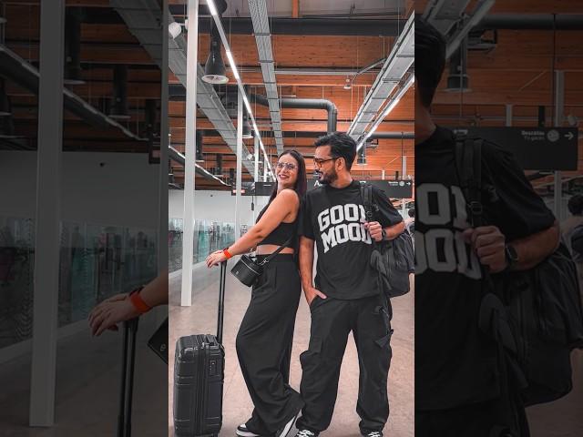 Couple airport poses |couple travel pose |Minisha pathak #couplegoals #coupletraveller