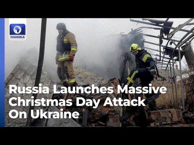 Russia Launches Massive Christmas Day Attack On Ukraine +More | The World Today