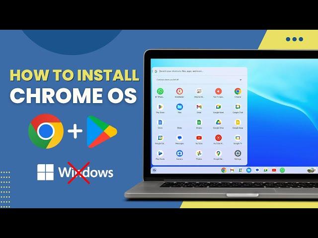 Install ChromeOS on PC with Google Play Store [Intel & AMD]