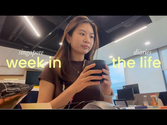 typical week of a google intern in singapore | office tour, swag haul, office days