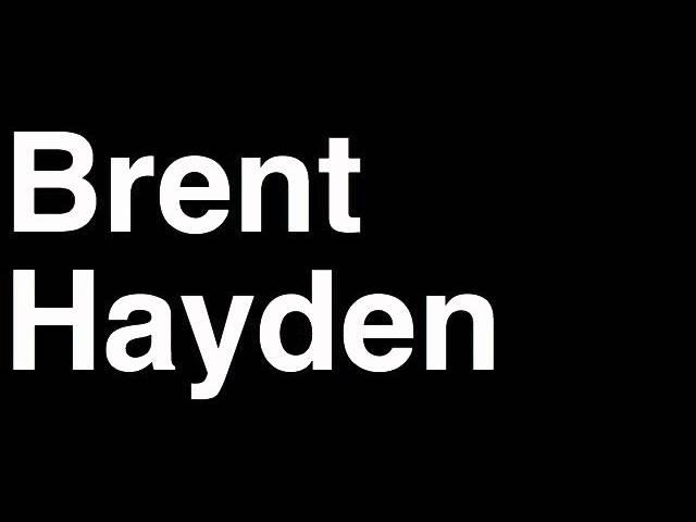 How to Pronounce Brent Hayden Canada Bronze Medal 100m Freestyle London 2012 Olympics Video