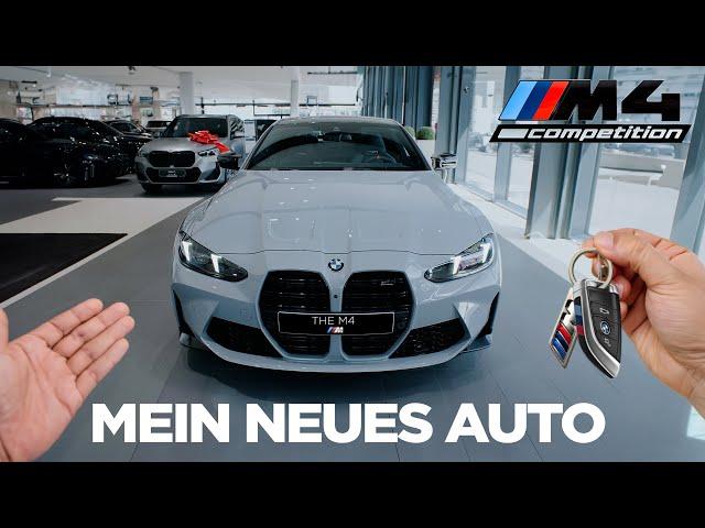 Wir holen mein neues Auto ab: BMW M4 Competition 2025 LCI