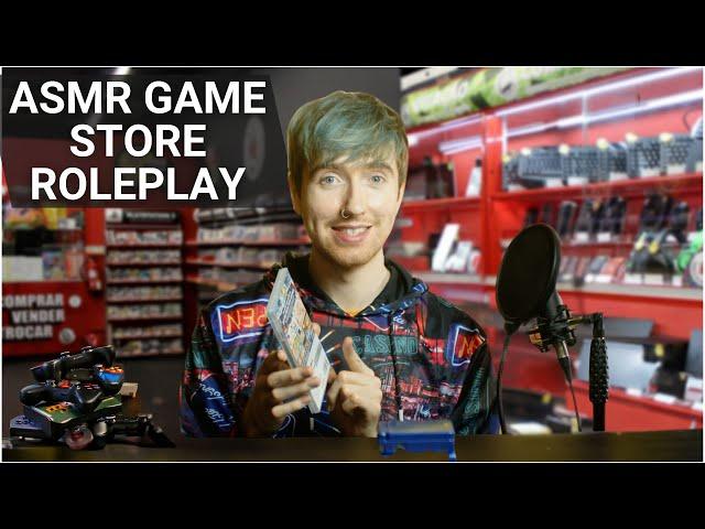 Male ASMR Retro Game Store Roleplay | Soft Spoken CeX Shopping Experience