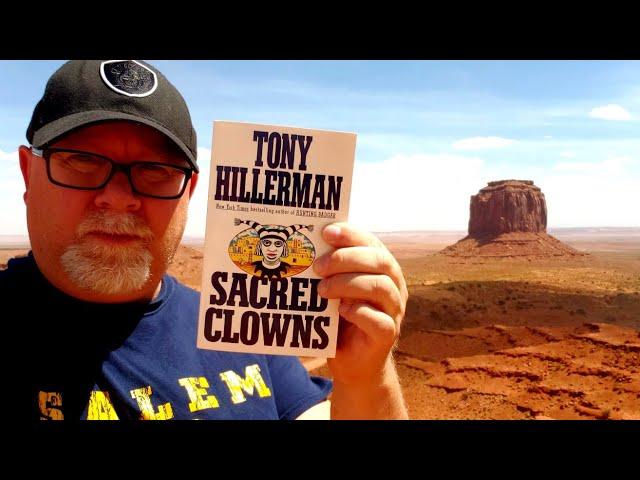 SACRED CLOWNS / Tony Hillerman / Book Review / Brian Lee Durfee (spoiler free)