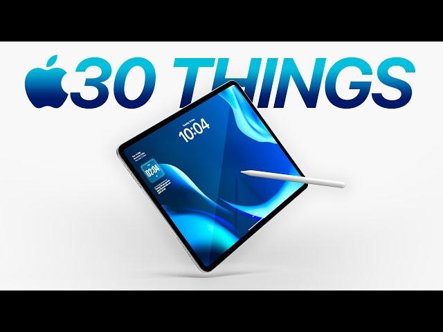 M4 iPad Pro - 30 Things You DIDN'T Know!