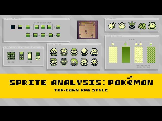 Sprite Analysis | Pokémon: Top-Down RPG Pixel Art