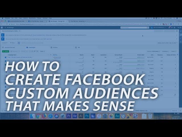 Creating Custom Audiences