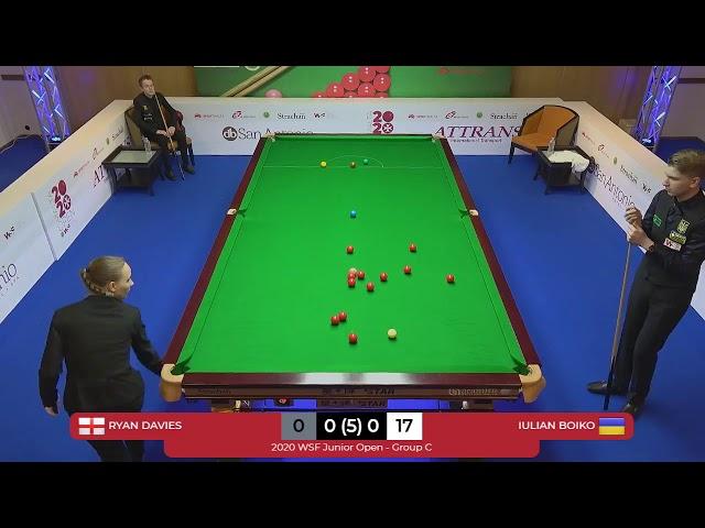 Ryan Davies v Iulian Boiko - WSF Junior Open (January 2020)