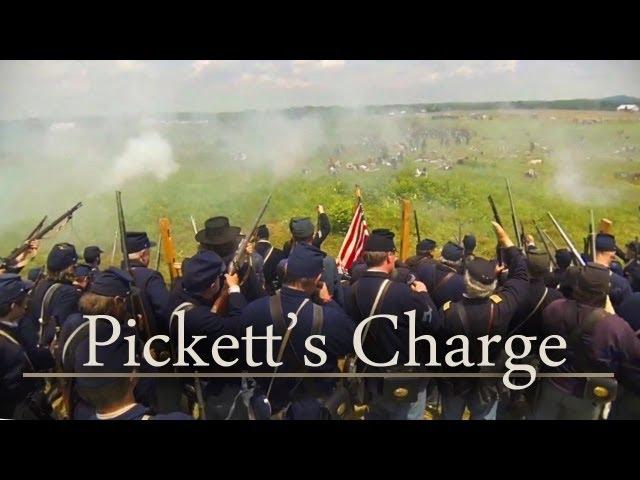 Gettysburg 150th - Pickett's Charge (Civil War Reenactment)