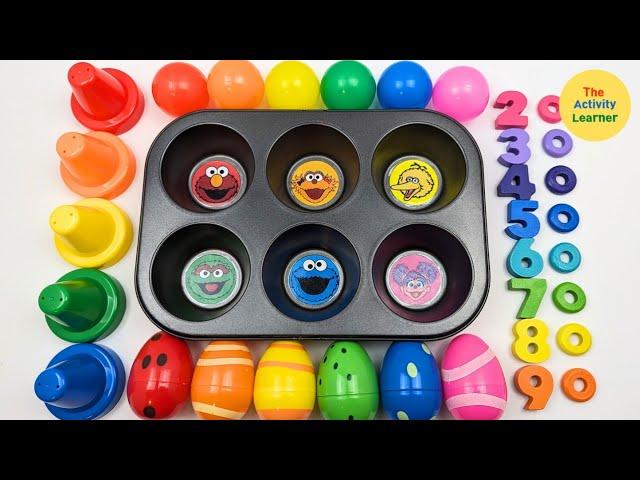 Sesame Street Characters Activity | Learn Colors, Numbers & Letters | Educational Toddler Videos