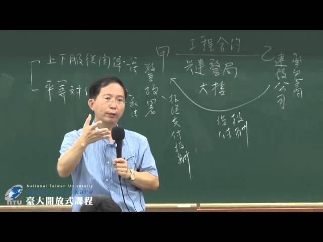 民法總則 01. 第一章 民法的基本觀念
