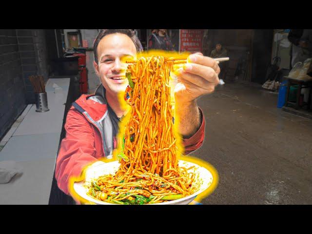 The BEST Noodles in the WORLD!!! Chinese FIRE NOODLE + Street Food Tour of Chongqing - EXTREME!!!