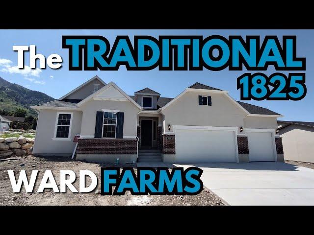 Traditional 1825 | Ivory Homes Utah | North Ogden | 6 Bed | 3 Bath | 3761 SF | New Construction Tour