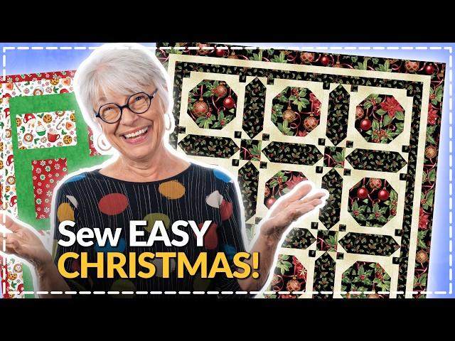 6 Must-Try Quilt Patterns for Christmas Fabrics!