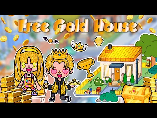 Free Gold House TourSmall ApartmentHow To Decorate Aesthetic Toca Boca House IdeasToca Life World