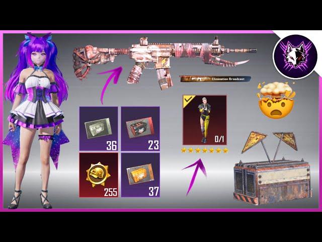 Finally M416 Wanderer KILL EFFECT 400+Crate Opening Pubg Mobile Kr