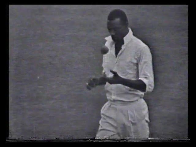 WES HALL WICKETS ENGLAND v WEST INDIES 2nd TEST MATCH DAY 5 LORD'S JUNE 25 1963