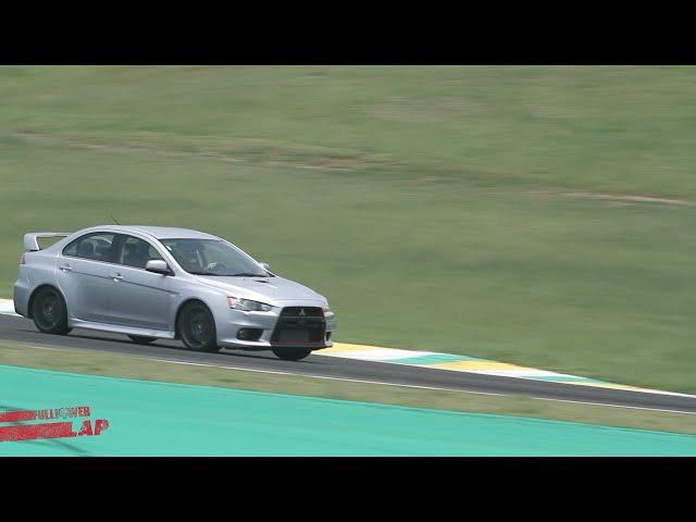 Lancer EVO X acelera forte em Interlagos