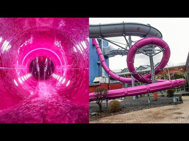 AquaMagis Plettenberg - Gravity Loop | NEW Looping Slide 2024 POV