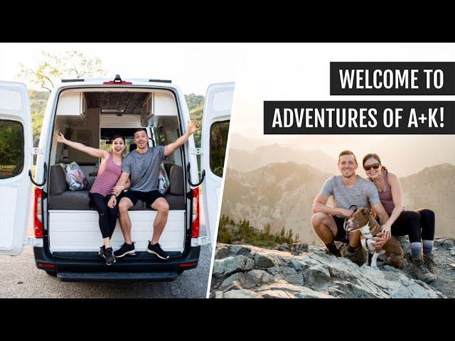 Welcome to Adventures of A+K! | Full time travel couple (+ pup!)